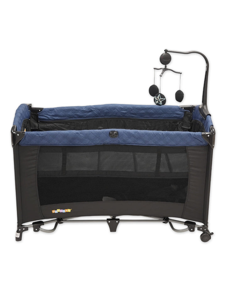 Bambies 3-in-1 Premium Portable Bassinets with Drop Side, Changing Station and Rocking at Zubaidas