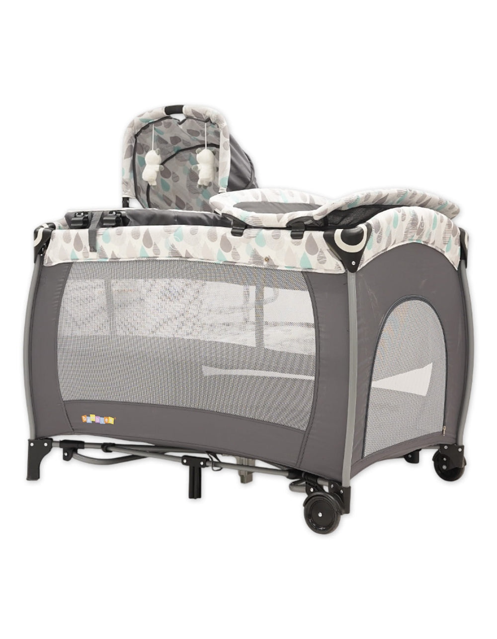 Bambies 4-in-1 Deluxe Playards with Bassinet, Changing Station and Rocking at Zubaidas