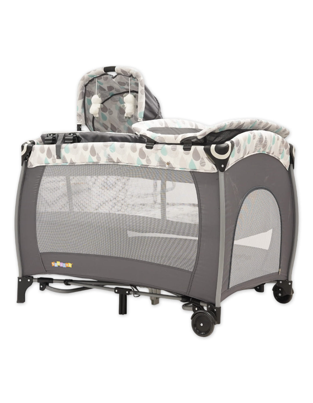 Bambies 4-in-1 Deluxe Playards with Bassinet, Changing Station and Rocking at Zubaidas