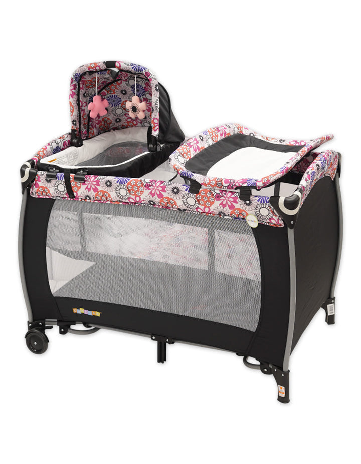 Bambies 4-in-1 Deluxe Playards with Bassinet, Changing Station and Rocking at Zubaidas