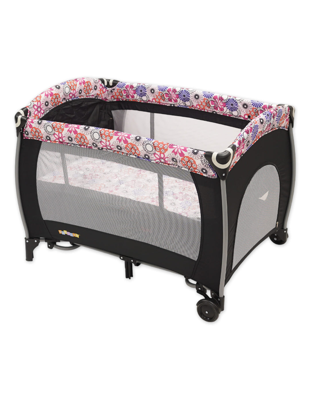 Bambies 4-in-1 Deluxe Portable Cribs with Bassinet, Changing Station and Rocking at Zubaidas