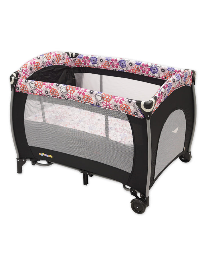Bambies 4-in-1 Deluxe Portable Cribs with Bassinet, Changing Station and Rocking at Zubaidas