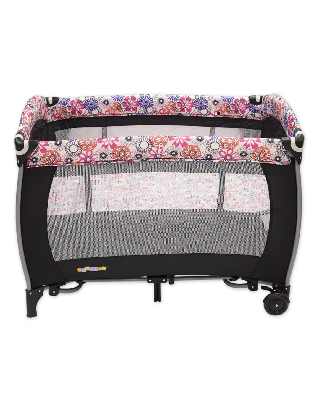 Bambies 4-in-1 Deluxe Travel Cribs with Bassinet, Changing Station and Rocking at Zubaidas