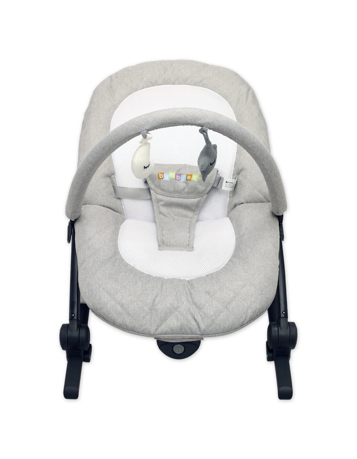 Bambies Baby Bouncer & Rocker with Vibrations Light Grey at Zubaidas Official Pakistan