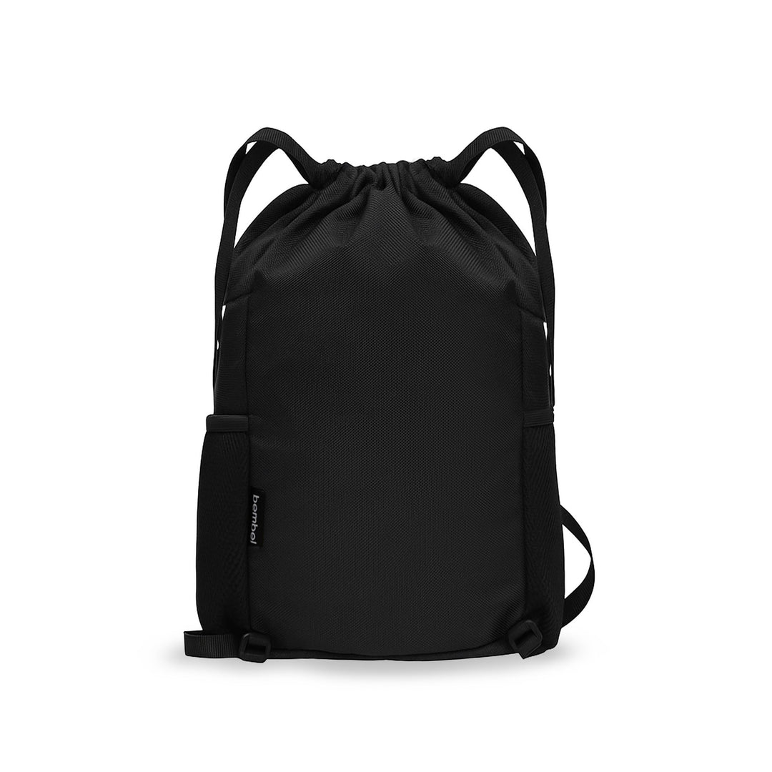 Bembel Drawstring Bag Black Backpack 17 Inches at Zubaidas Online Pakistan