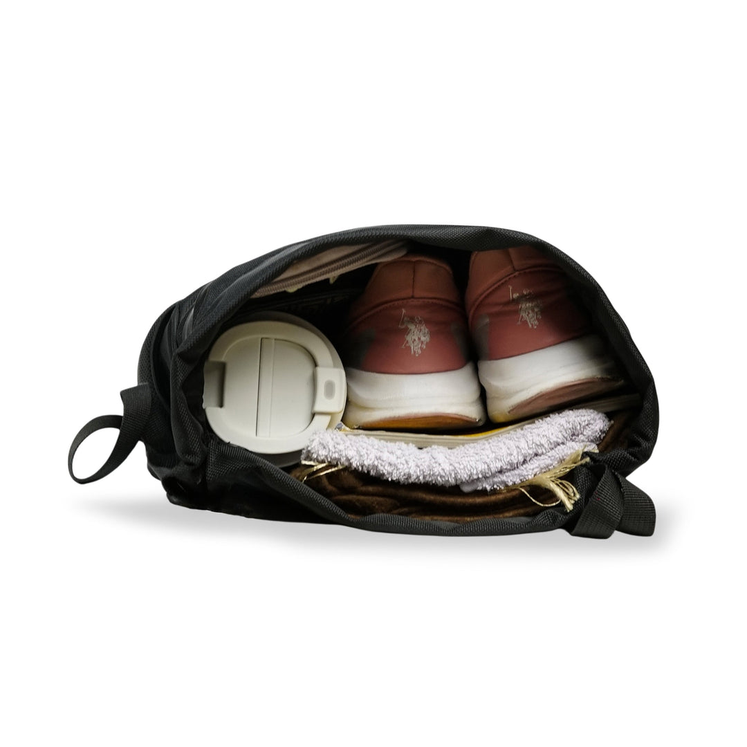 Bembel Drawstring Bag Black Backpack 17 Inches at Zubaidas Best Online Baby and Kids Store in Pakistan