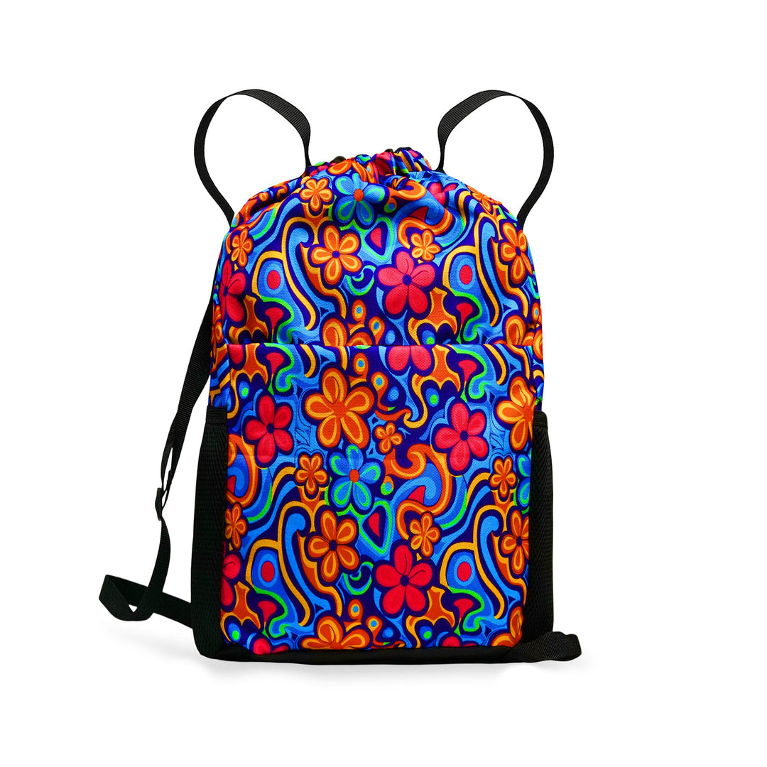 Bembel Drawstring Bag Orchid Backpack 17 Inches at Zubaidas