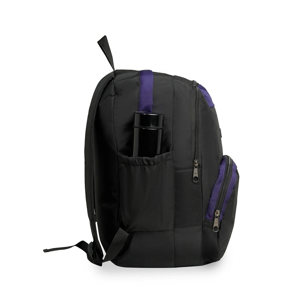 Bembel Middle School Bag Black and Blue Backpack 18 inches at Zubaidas Official Pakistan