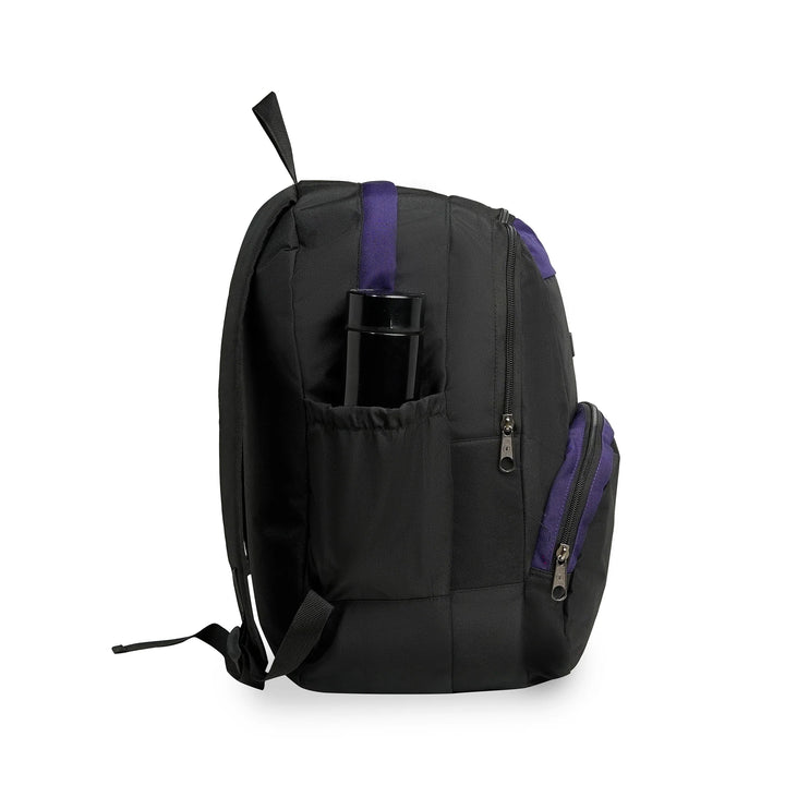 Bembel Middle School Bag Black and Blue Backpack 18 inches at Zubaidas Official Pakistan