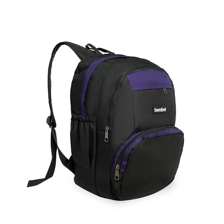 Bembel Middle School Bag Black and Blue Backpack 18 inches at Zubaidas Online Pakistan