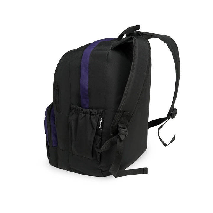 Bembel Middle School Bag Black and Blue Backpack 18 inches at Zubaidas Best Online Baby and Kids Shop in Pakistan