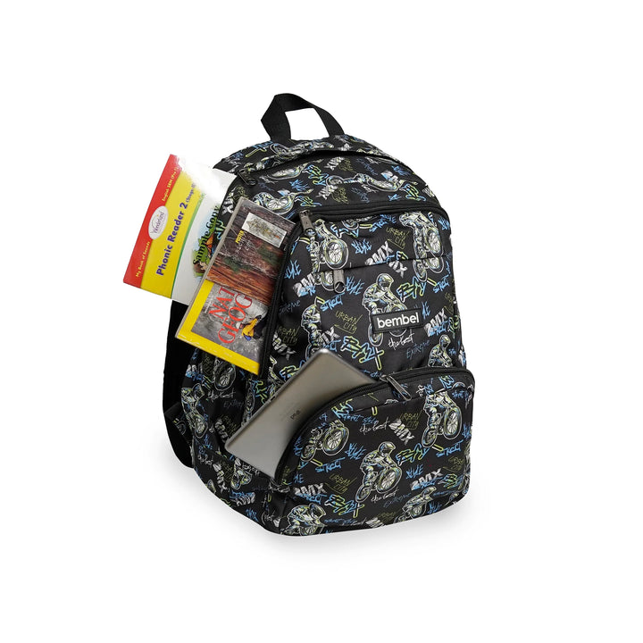 Bembel Middle School Bag BMX Street Backpack 18 inches at Zubaidas Best Online Baby and Kids Store in Pakistan