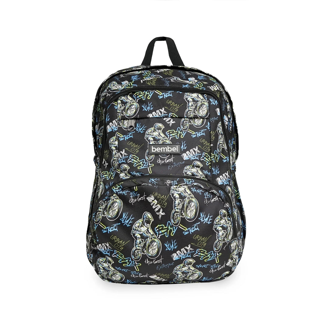 Bembel Middle School Bag BMX Street Backpack 18 inches at Zubaidas