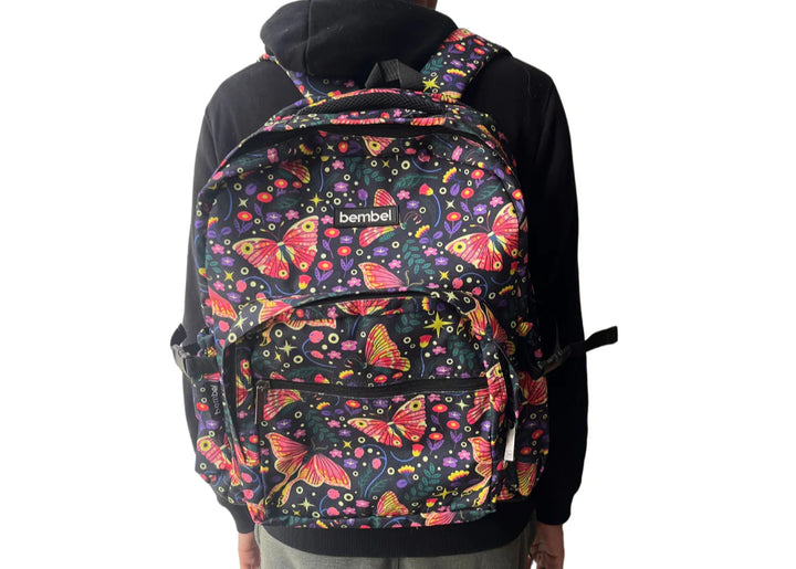 Bembel Middle School Bag Butterflies Backpack 18 inches at Zubaidas Most Trusted Baby Store in Pakistan