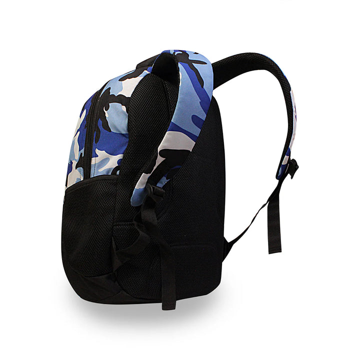 Bembel Middle School Bag Camou Blue Backpack 18 inches at Zubaidas Best Online Baby and Kids Store in Pakistan