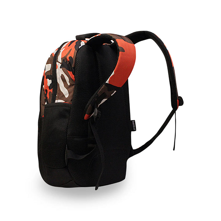 Bembel Middle School Bag Camou Orange Backpack 18 inches at Zubaidas Online Pakistan