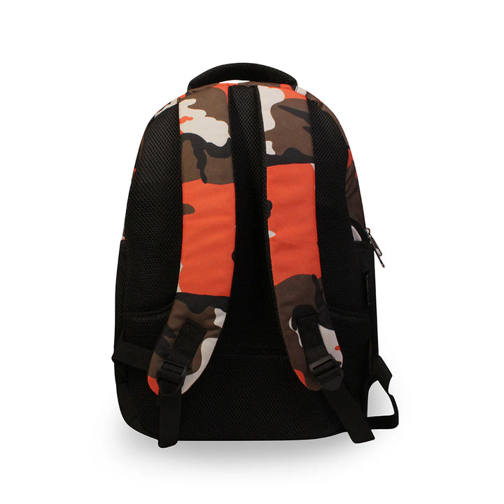 Bembel Middle School Bag Camou Orange Backpack 18 inches at Zubaidas Best Online Baby and Kids Shop in Pakistan