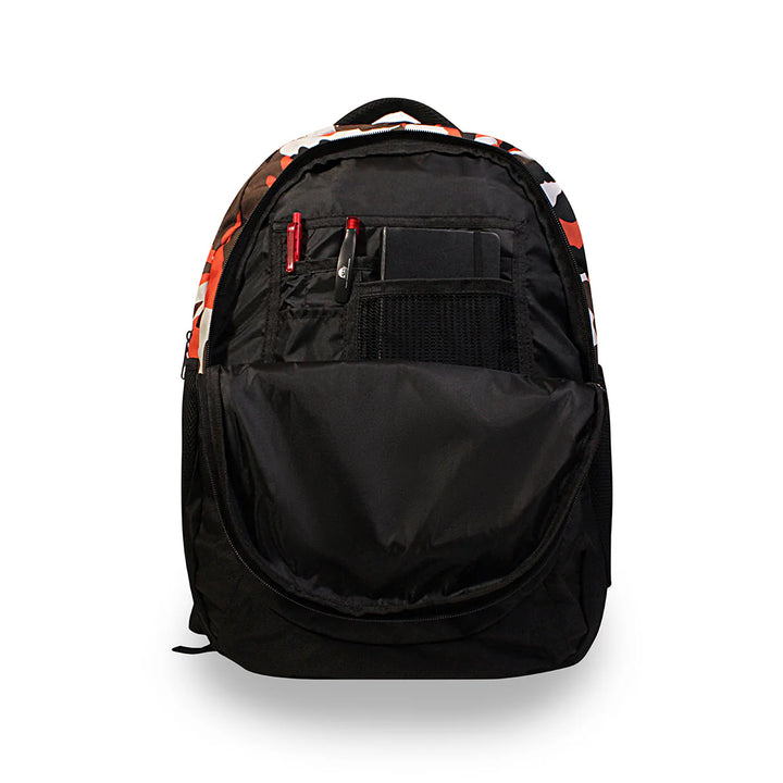 Bembel Middle School Bag Camou Orange Backpack 18 inches at Zubaidas Number 1 Baby Store in Pakistan