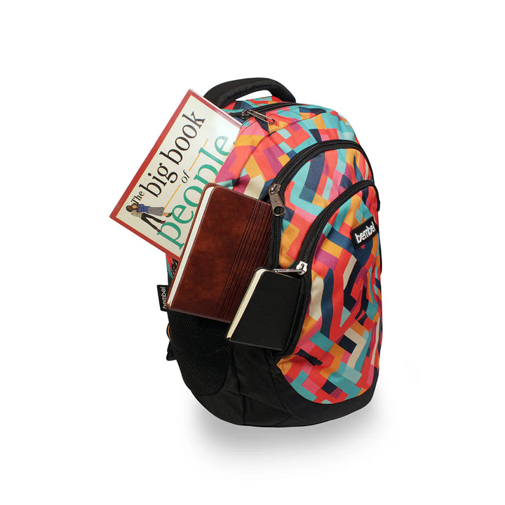 Bembel Middle School Bag Chevron Backpack 18 inches at Zubaidas Best Online Baby and Kids Store in Pakistan