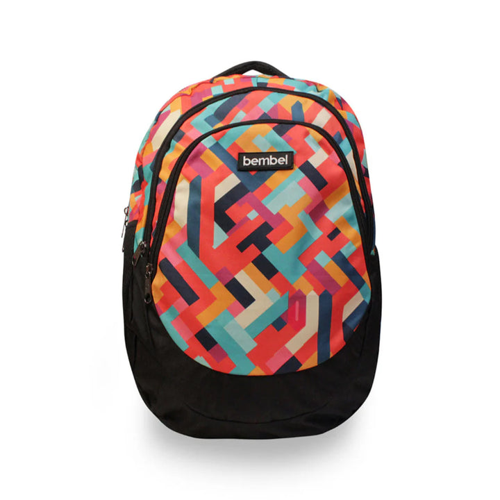 Bembel Middle School Bag Chevron Backpack 18 inches at Zubaidas