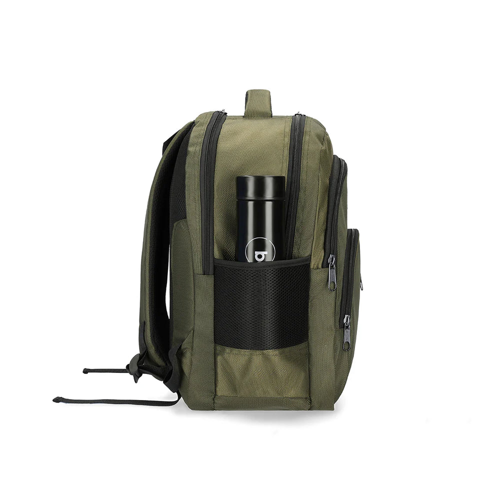 Bembel Middle School Bag Classic 2.0 Army Green Backpack 17 inches at Zubaidas Official Pakistan