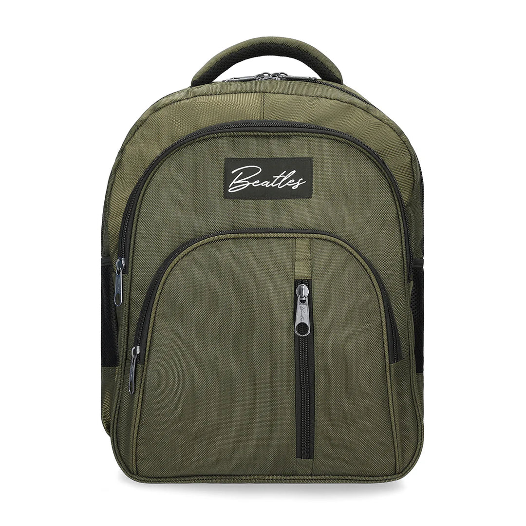 Bembel Middle School Bag Classic 2.0 Army Green Backpack 17 inches at Zubaidas
