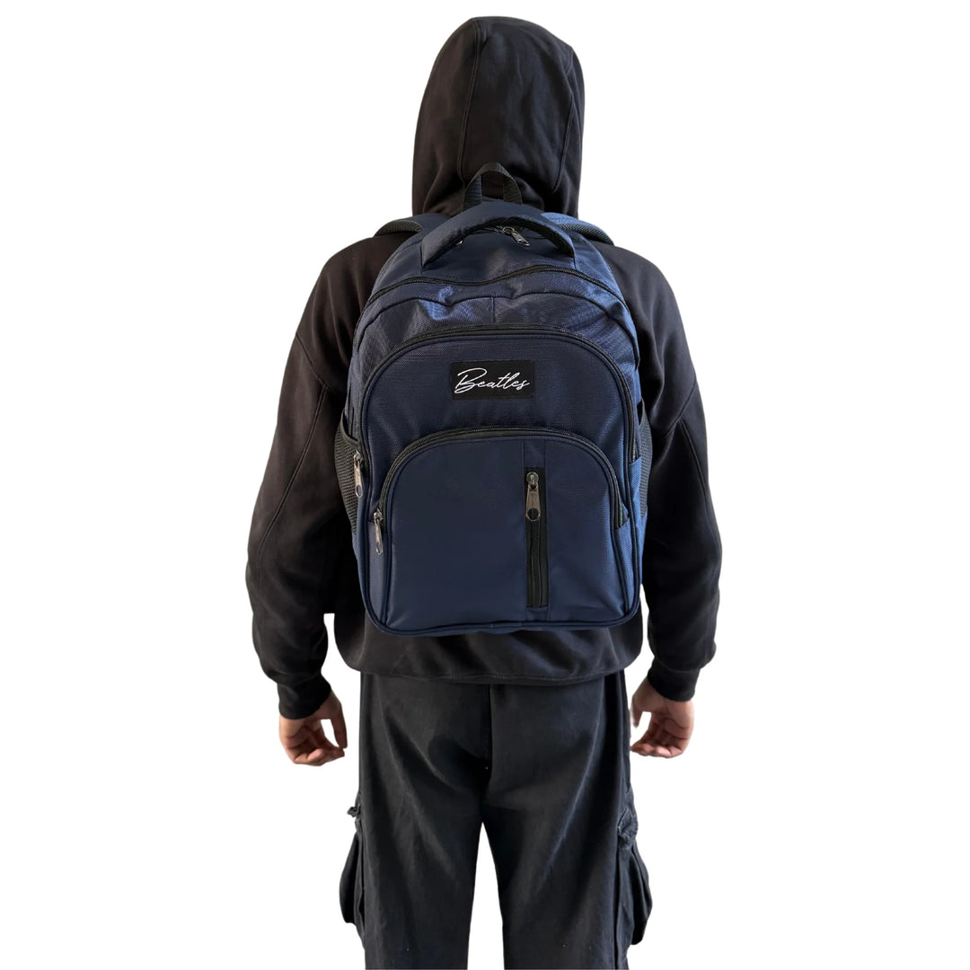 Bembel Middle School Bag Classic 2.0 Navy Blue Backpack 17 inches at Zubaidas Best Baby and Kids Store in Pakistan