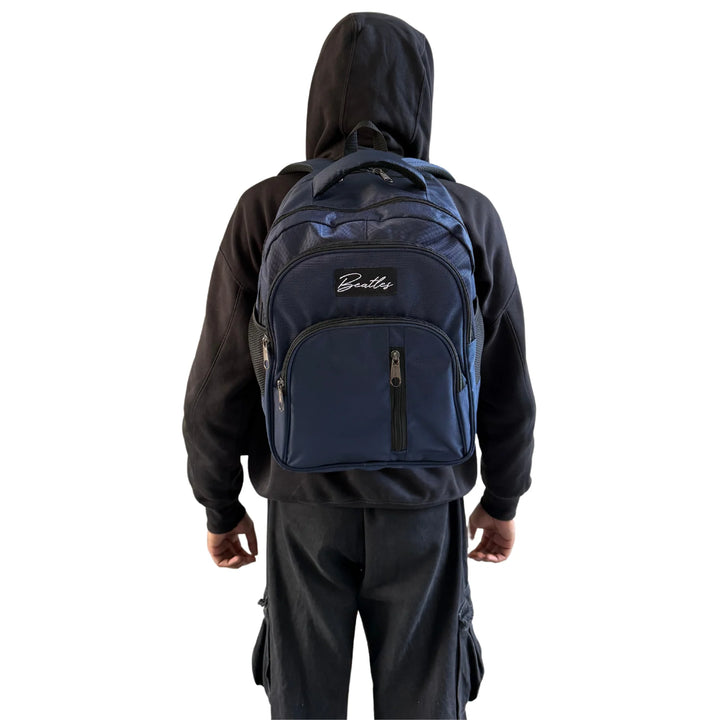 Bembel Middle School Bag Classic 2.0 Navy Blue Backpack 17 inches at Zubaidas Best Baby and Kids Store in Pakistan