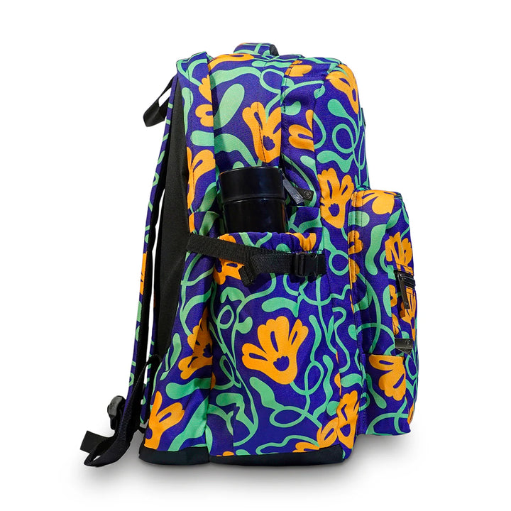 Bembel Middle School Bag Floral Backpack 18 inches at Zubaidas Official Pakistan