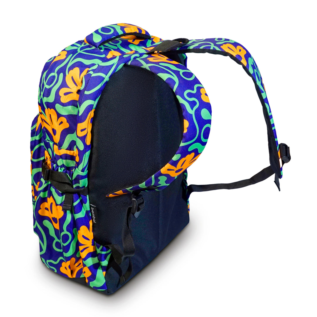 Bembel Middle School Bag Floral Backpack 18 inches at Zubaidas Online Pakistan