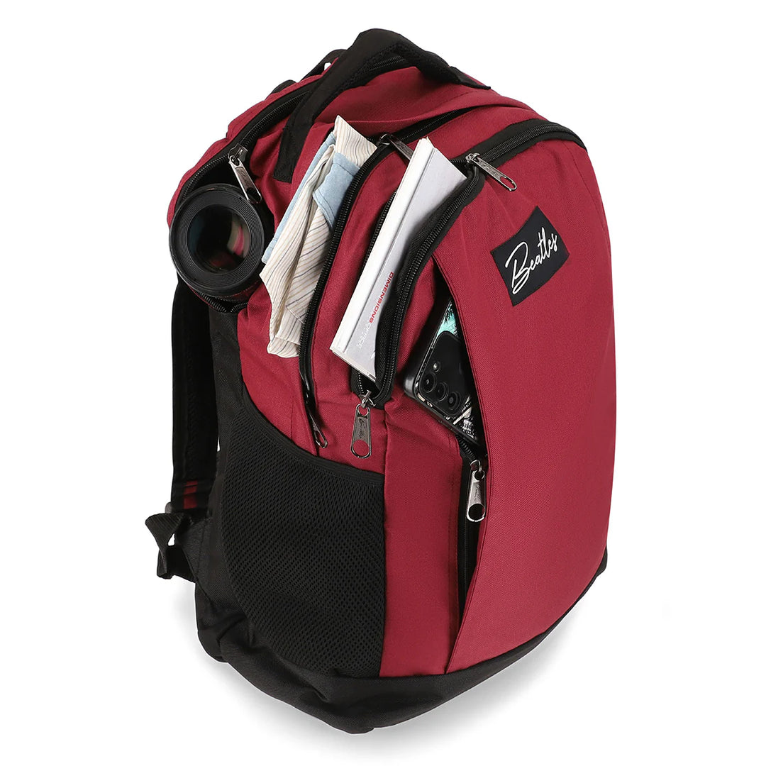 Bembel Middle School Bag Inbound Backpack Maroon 18 inches at Zubaidas Best Online Baby and Kids Shop in Pakistan