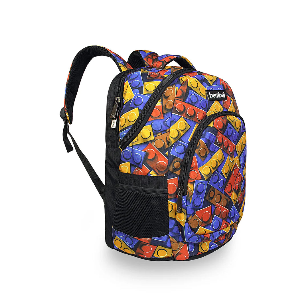 Bembel Primary School Bag Blocks 16 Inches Backpack at Zubaidas Official Pakistan