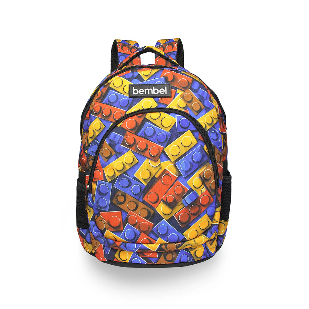 Bembel Primary School Bag Blocks 16 Inches Backpack at Zubaidas