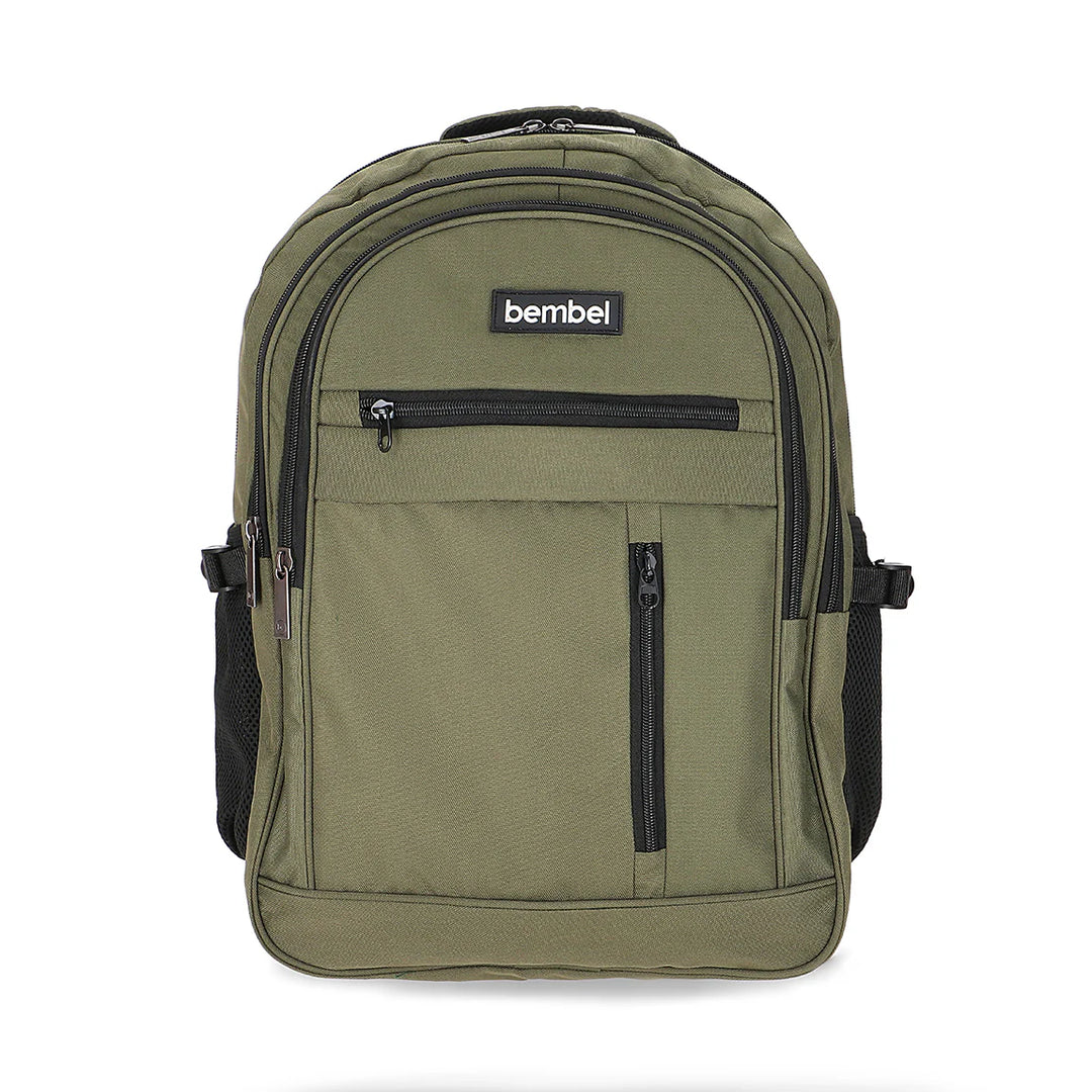 Bembel Secondary School Bag Basic 2.0 Army Green Backpack 19 Inches at Zubaidas