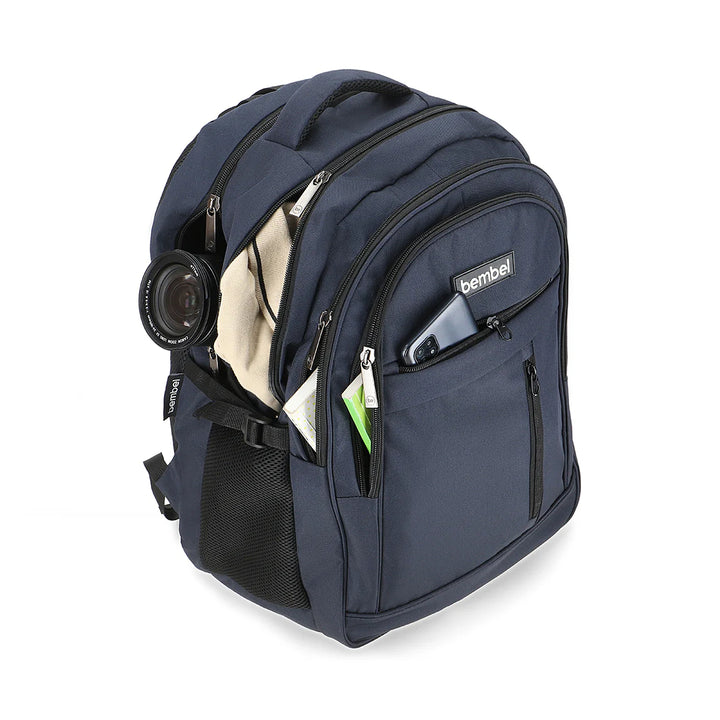 Bembel Secondary School Bag Basic 2.0 Navy Blue Backpack 19 Inches at Zubaidas Online Pakistan