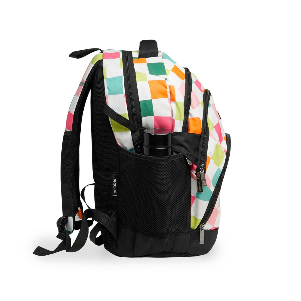 Bembel Secondary School Bag Checkmate Backpack 19 Inches at Zubaidas Official Pakistan