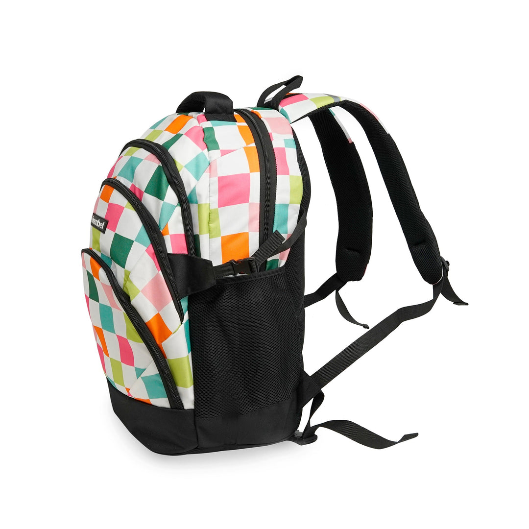 Bembel Secondary School Bag Checkmate Backpack 19 Inches at Zubaidas Best Online Baby and Kids Store in Pakistan
