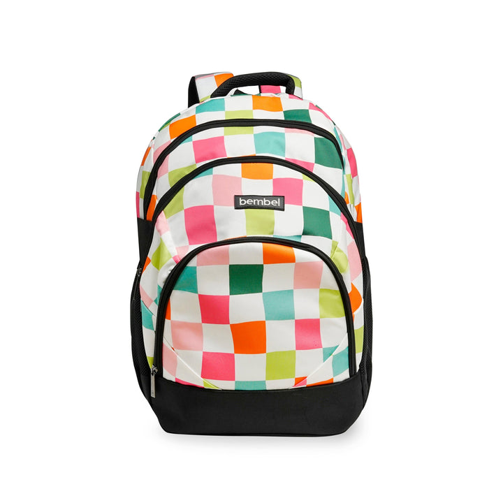 Bembel Secondary School Bag Checkmate Backpack 19 Inches at Zubaidas