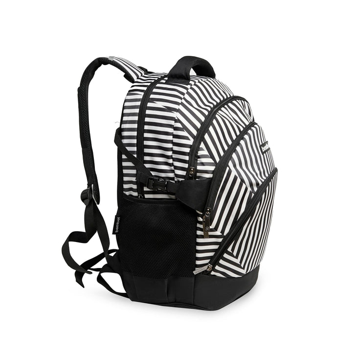 Bembel Secondary School Bag Stripes Backpack 19 Inches at Zubaidas Official Pakistan