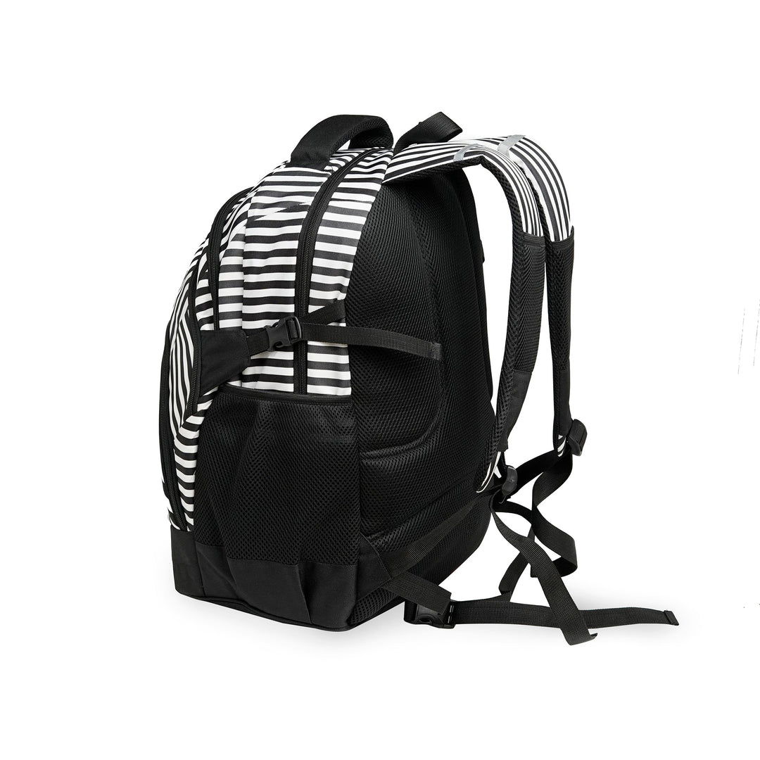 Bembel Secondary School Bag Stripes Backpack 19 Inches at Zubaidas Online Pakistan