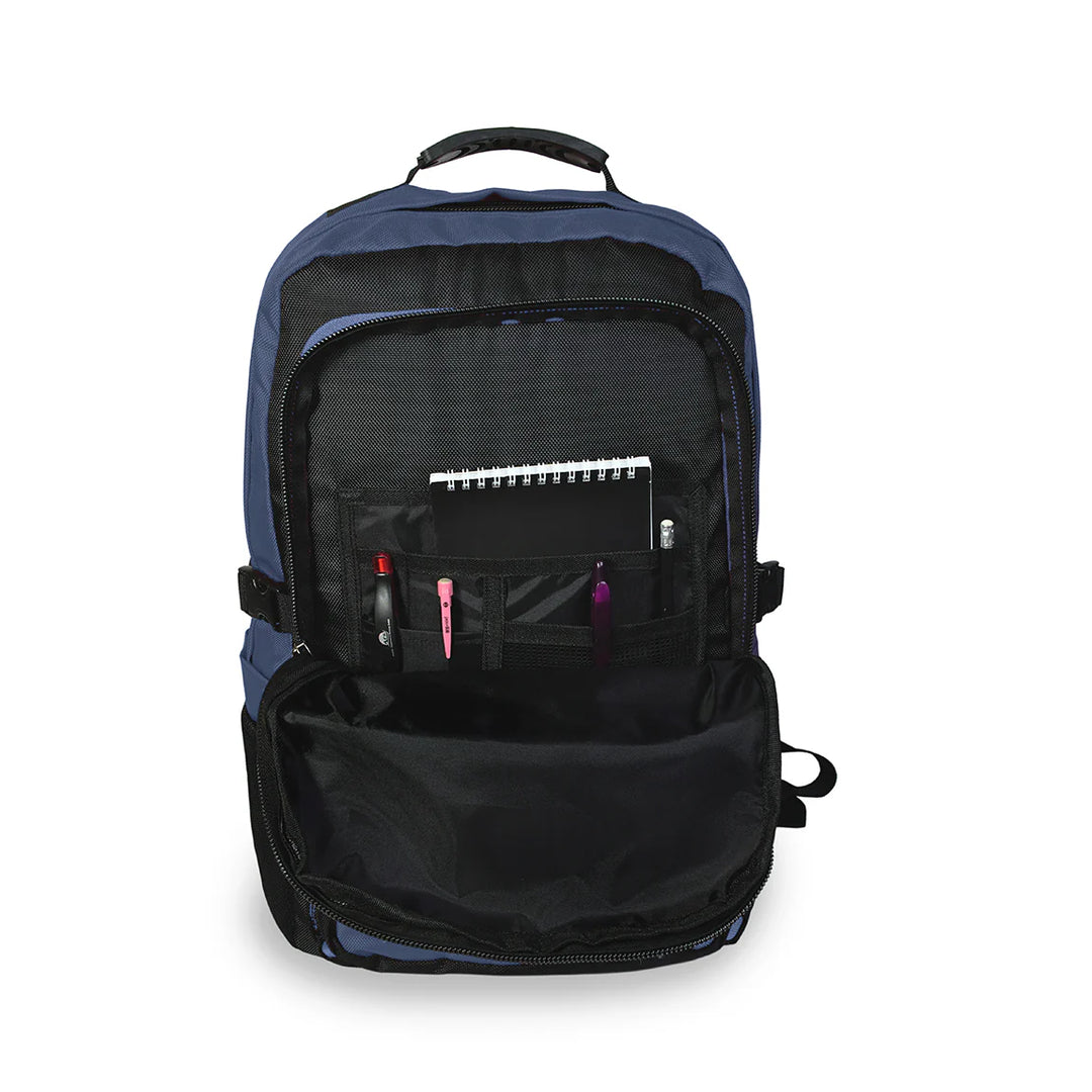 Bembel Senior School Bag Prime Navy and Black Backpack 20 Inches at Zubaidas Best Online Baby and Kids Store in Pakistan