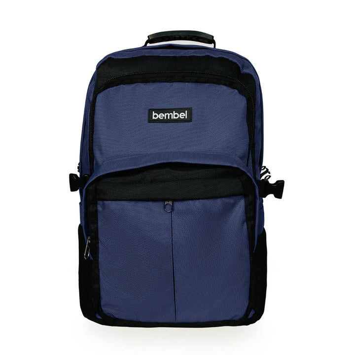 Bembel Senior School Bag Prime Navy and Black Backpack 20 Inches at Zubaidas