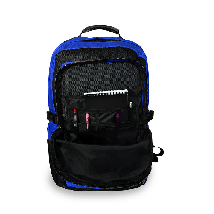 Bembel Senior School Bag Prime Royal and Black Backpack 20 Inches at Zubaidas Most Trusted Baby and Kids Store in Pakistan