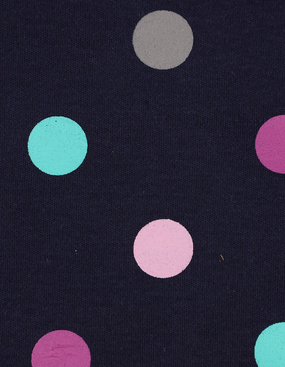 Zubaida's Bib Navy Blue & Purple with Polka Dots - Zubaidas Official™