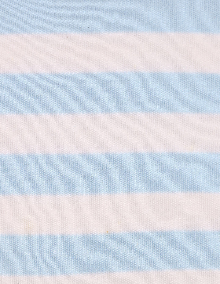 Zubaida's Bib Pink with White & Blue Stripes - Zubaidas Official™