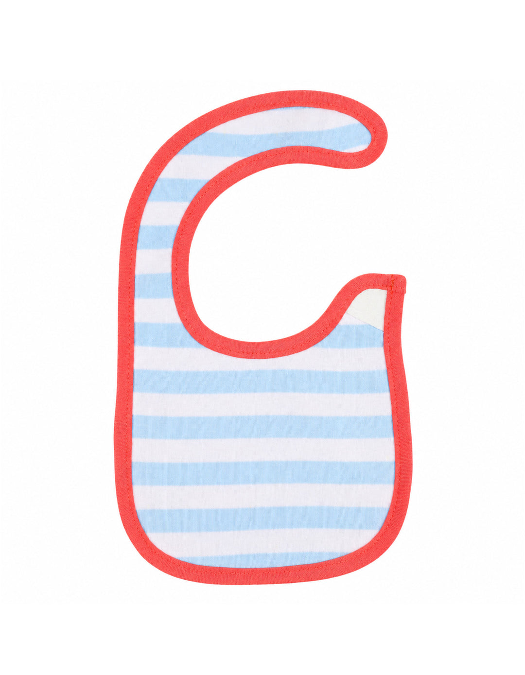 Zubaida's Bib Pink with White & Blue Stripes - Zubaidas Official™