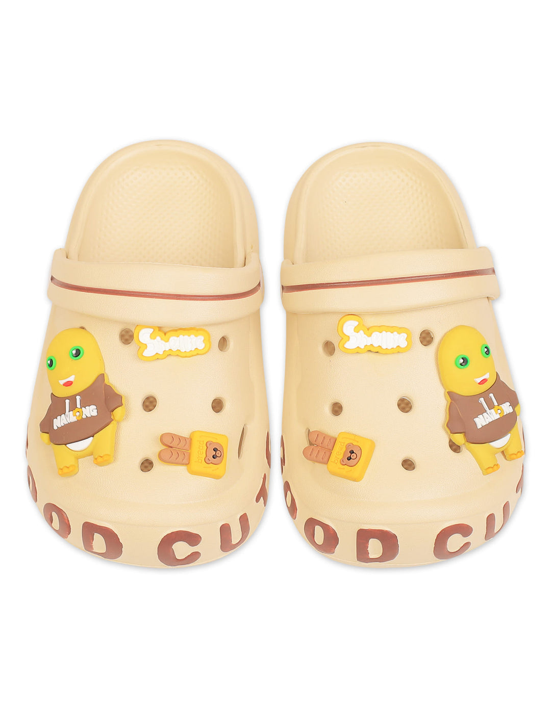 Boy and Girl Crocs Nailong Beige at Zubaidas Online Pakistan