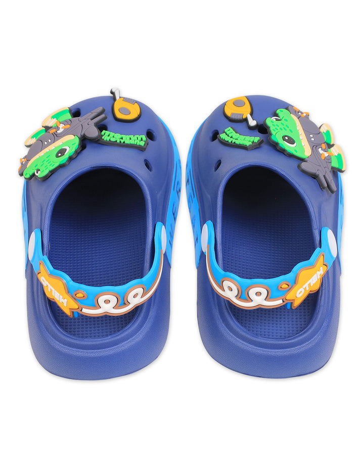 Boy Crocs with Crocodile and Airplane Charms Blue at Zubaidas Official Pakistan