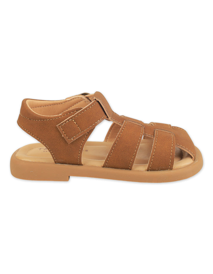 Boy Multi Strap Sandals Light Brown at Zubaidas Online Pakistan