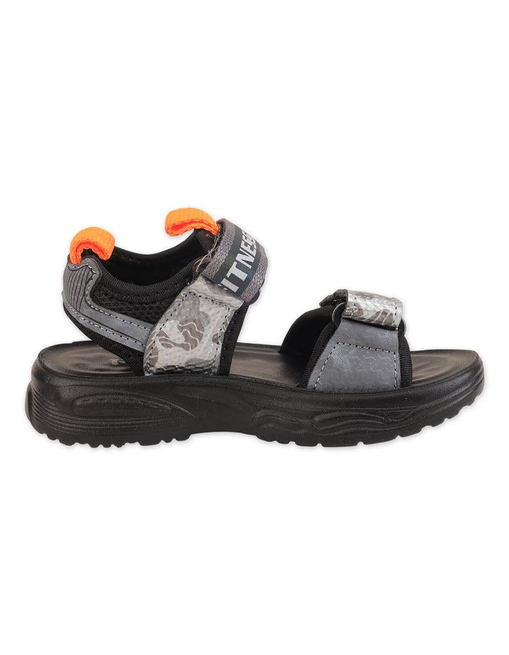 Boy Sandals Dual Strap Sporty Black at Zubaidas Onlline Pakistan